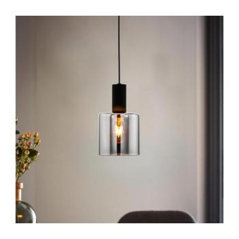 EGLO , 98752 , GOROSIBA , függeszték , E27 , 1X40W , IP20 , fekete-átlátszó kép