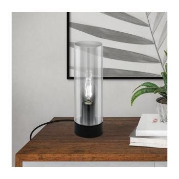 EGLO , 98887 , DAMASCO 1 , asztali lámpa , E27 , 1X60W , IP20 , fekete-átlátszó kép