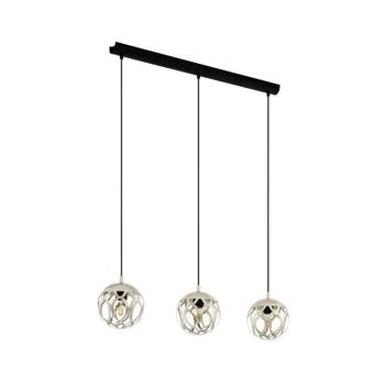 EGLO , 99072 , MIRTAZZA , függeszték , E27 , 3X60W , IP20 , pezsgőszínű kép