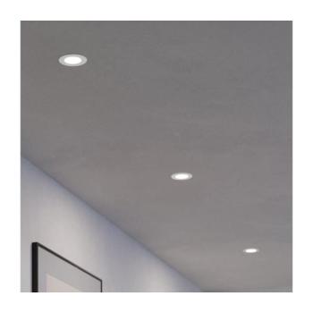 EGLO , 99135 , FUEVA 5 , süllyesztett lámpa , 3000 K , LED , 3X2,7W , IP20 , fehér kép