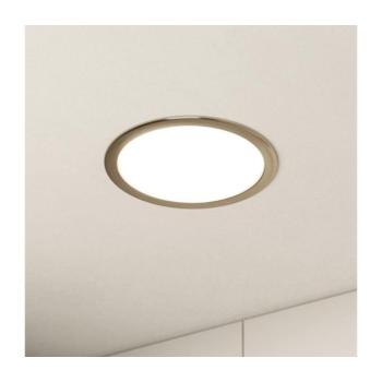 LED panel , 16.5W , süllyesztett , kerek , meleg fehér , matt nikkel keret , EGLO , FUEVA 5 , 99139 kép