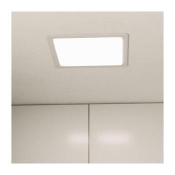 LED lámpa , süllyesztett , mennyezeti , négyzet , fehér , meleg fehér , 17W , 5 év garancia , EGLO , FUEVA 5 , 99164 kép