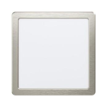 LED panel , 16.5W , süllyesztett , négyzet, meleg fehér , matt nikkel keret , EGLO , FUEVA 5 , 99169 kép