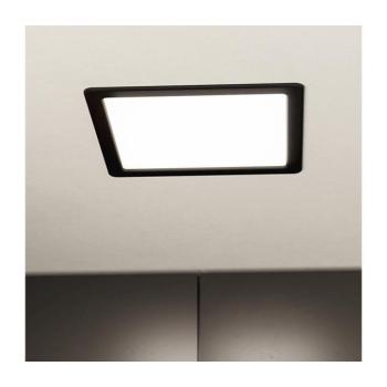 LED panel , 16.5W , süllyesztett , négyzet, természetes fehér , fekete keret , EGLO , FUEVA 5 , 99189 kép