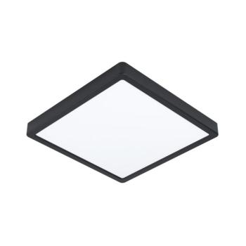 LED panel , 20W , falon kívüli , négyzet , meleg fehér , fekete keret , IP44 , EGLO , FUEVA 5 , 99271 kép