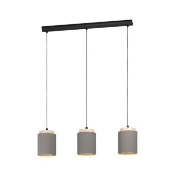 EGLO , 99446 , ALBARIZA , függeszték , E27 , 3X40W , IP20 , cappuccino, arany kép