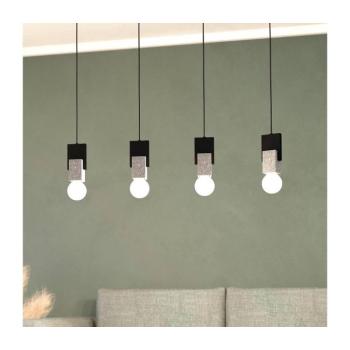 EGLO , 99532 , LOBATIA , függeszték , E27 , 4X40W , IP20 , szürke, fehér kép