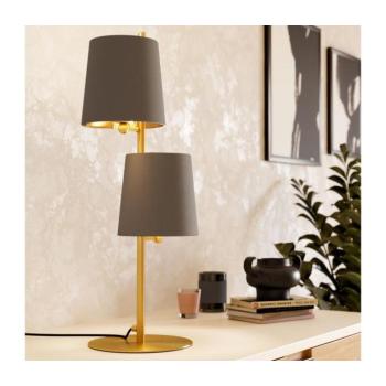 EGLO , 99611 , ALMEIDA 2 , asztali lámpa , E27 , 2X40W , IP20 , cappuccino, réz kép