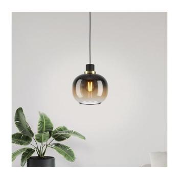 EGLO , 99614 , OILELLA , függeszték , E27 , 1X40W , IP20 , fekete-barna-átlátszó kép