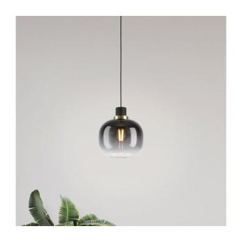 EGLO , 99616 , OILELLA , függeszték , E27 , 1X40W , IP20 , fekete-szürke-átlátszó kép