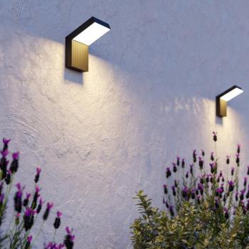 EGLO GROTTAZZOLINA LED kültéri fali világítás, fekete, 18 cm, IP65 kép