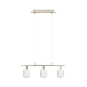 Eglo - LED csillár MY CHOICE 3xE14/4W/230V króm/fehér, kábellel 1xEG31118+3xEG90257 kép