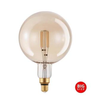 EGLO , 110108 , LEDE27 , fényforrás , 2200 K , E27 , 1X4,5W , Dimmelhető , borostyán kép