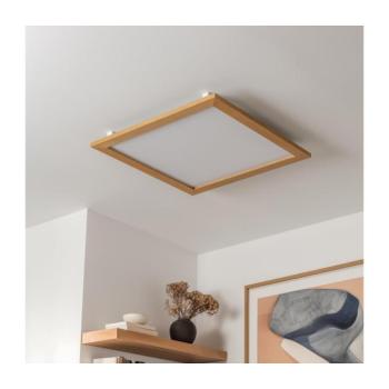 Eglo - LED Mennyezeti panel SALOBRENA-RW WOOD LED/34W/230V 2700/4000K barna 1xEG96897+1xEG99423 kép
