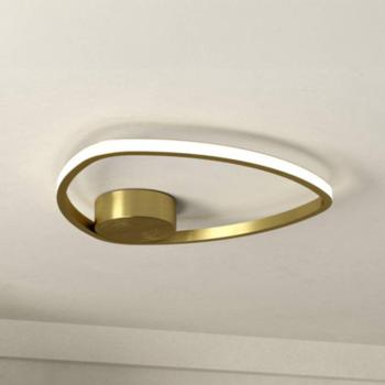 EGLO MOSCHELLA LED mennyezeti világítás, sárgaréz színű, Ø 38 cm CCT kép