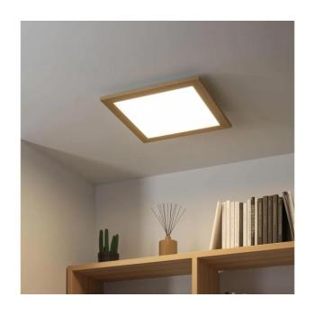 Eglo - SALOBRENA-C LED RGB fényerőszabályozható, felületre szerelhető panel LED/40W/230V, barna + távirányító 1xEG97629+1xEG99422 kép