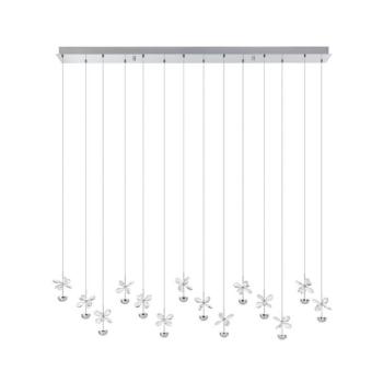 EGLO Stars of Light lógó lámpa Pianopoli, króm Hosszúság 140 cm kép