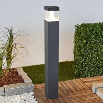 Lucande LED ösvény világítás Egon, magasság 90 cm, grafit szürke, IP54 kép