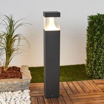Lucande LED ösvény világítás Egon, magasság 65 cm, grafit szürke, IP54 kép