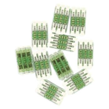 Egyenes karos vezetékösszekötő 6× 0,2–4 mm2, 10 szt, átlátszó, EMOS, A9113 kép
