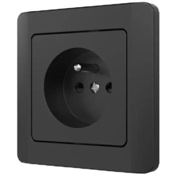 Egyetlen aljzat Z/U SILVA black 46220 kép