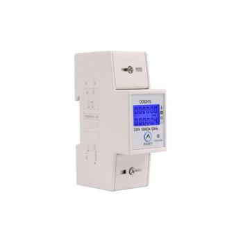 Egyfázisú villanyóra DIN sínhez DDS015 R239B kép