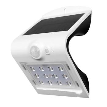 Egyszerűen telepíthető kültéri szolár lámpa mozgásérzékelővel – modern design – 20W (BBV) kép