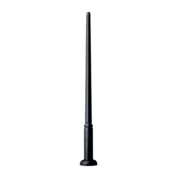 EKTOR POLE 3500ММ WITHOUT DOOR, BLACK kép