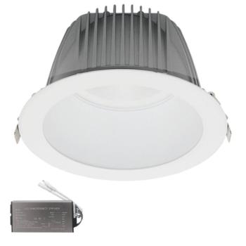 EL-6228 RECESSED LED DOWNLIGHT 30W 3000K+EMERGENCY KIT kép