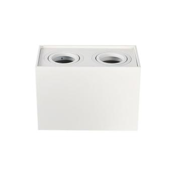 ELDA-2 SPOTLÁMPA 98X180X125MM GU10 FEHÉR MENNYEZETI FELÜLETI 2103020 VITO kép