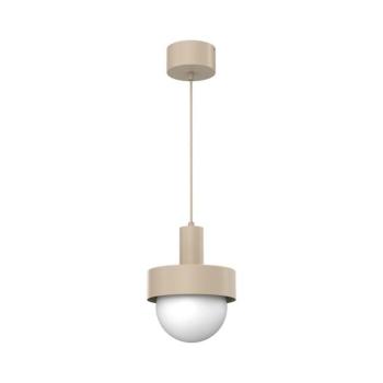 Elegáns CANAN zsinóros függeszték, 1xE27/15W/230V, átmérő 20 cm, bézs 4016 kép