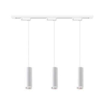 Elegáns kábeles függeszték a PIPE sínrendszerhez 3xGU10/10W/230V fehér ML2080 kép