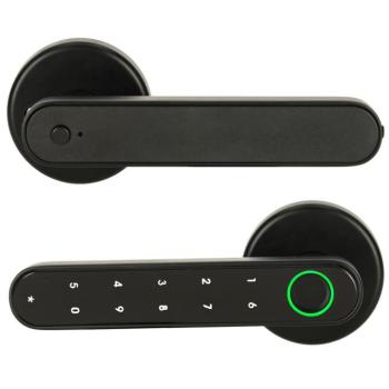 Elektronikus ajtózár, ujjlenyomat-kód, Bluetooth kép