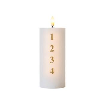 Elemmel működő LED gyertya (magasság 15 cm) Sille Advent – Sirius kép