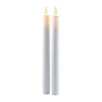 Elemmel működő LED gyertya szett 2 db-os (magasság 25 cm) Sara Crown – Sirius kép