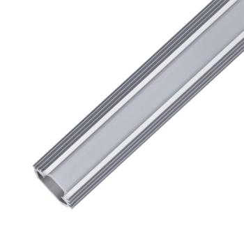 ELM9012/2 ALUMINIUM PROFIL LED SZALAGHOZ, MATT TAKARÓPROFIL, FELÜLETRE SZERELHETŐ 1 M kép