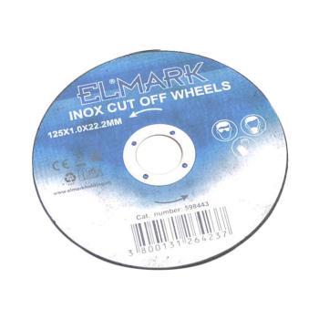 ELMARK INOX CUT OFF keréktárcsák 125X22.2X1.0mm kép