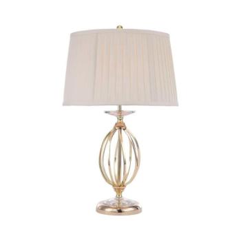 Elstead AG-TL-POL-BRASS - Asztali lámpa AEGEAN 1xE27/60W/230V arany AG-TL-POL-BRASS kép