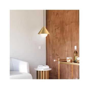Elstead Alora Mood ALM-REMYCK-P-GD - REMYCK kábeles függőlámpa 1xE27/60W/230V átm. 34,3 cm arany ALM-REMYCK-P-GD kép