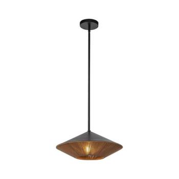 Elstead Alora Mood ALM-DAPHNE-P-L-MB - Csillár rúdon DAPHNE 1xE27/60W/230V átm. 38,1 cm ALM-DAPHNE-P-L-MB kép