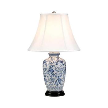 Elstead BLUE-G-JAR-TL - Asztali lámpa BLUE GINGER JAR 1xE27/60W/230V BLUE-G-JAR-TL kép