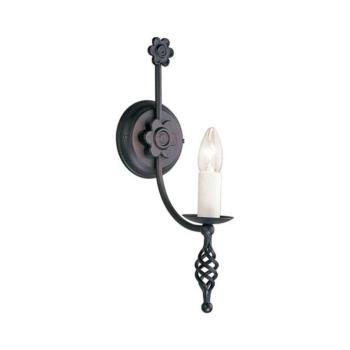 Elstead BY1-BLACK - Fali lámpa BELFRY 1xE14/60W/230V BY1-BLACK kép