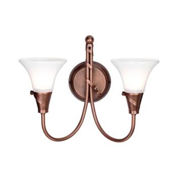 Elstead EM2-COPPER - Fali lámpa EMILY 2xE14/40W/230V EM2-COPPER kép