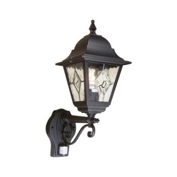 Elstead - Kültéri fali lámpa érzékelővel NORFOLK 1xE27/100W/230V IP43 NR1-PIR-BLACK kép