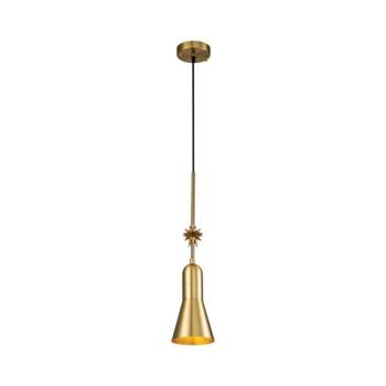 Elstead ETOILE-P-S-AB - Csillár zsinóron ETOILE 1xE27/60W/230V átm. 13,3 cm arany ETOILE-P-S-AB kép