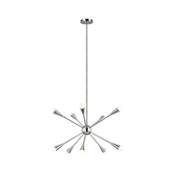Elstead Feiss FE-JAX10-PN - LED Csillár JAX 10xG9/3W/230V fényezett króm FE-JAX10-PN