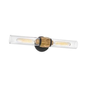 Elstead Hinkley HK-ELLISON2-BK-HB -Fürdőszobai lámpa ELLISON 2xE27/40W/230V IP44 arany HK-ELLISON2-BK-HB kép