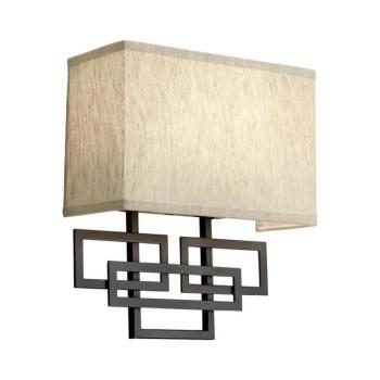 Elstead Hinkley HK-LANZA2 - Fali lámpatest LANZA 2xE14/40W/230V bronz HK-LANZA2 kép