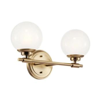 Elstead Kichler KL-BENNO2-CPZ - LED Fürdőszobai lámpa BENNO 2xG9/3W/230V IP44 réz KL-BENNO2-CPZ kép