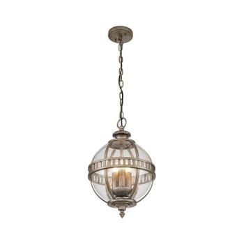 Elstead Kichler KL-HALLERON-8M-BU - Kültéri láncos csillár HALLERON 3xE14/40W/230V IP44 KL-HALLERON-8M-BU kép